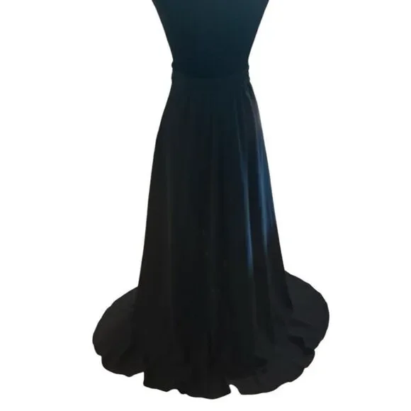 Reborn Pants with Ruffled Skirt Overlay - Picture 3 of 6